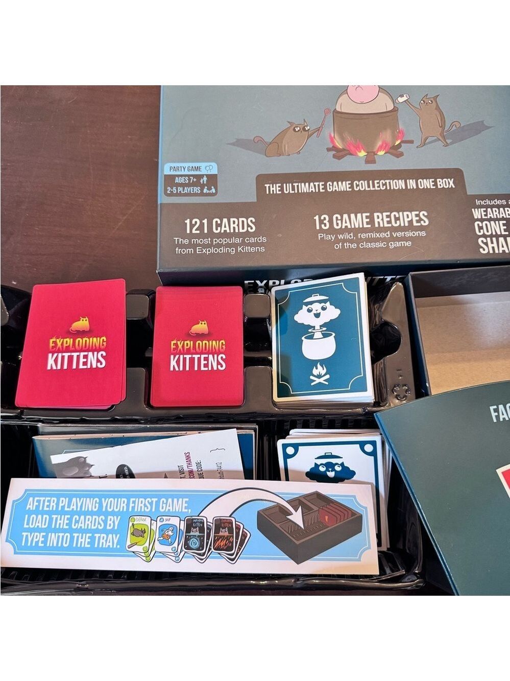 Exploding Kittens Recipes for Disaster Card Game - Picture 3 of 9